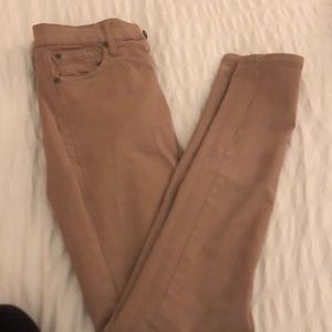 Tan/ Kaki skinny jeans
